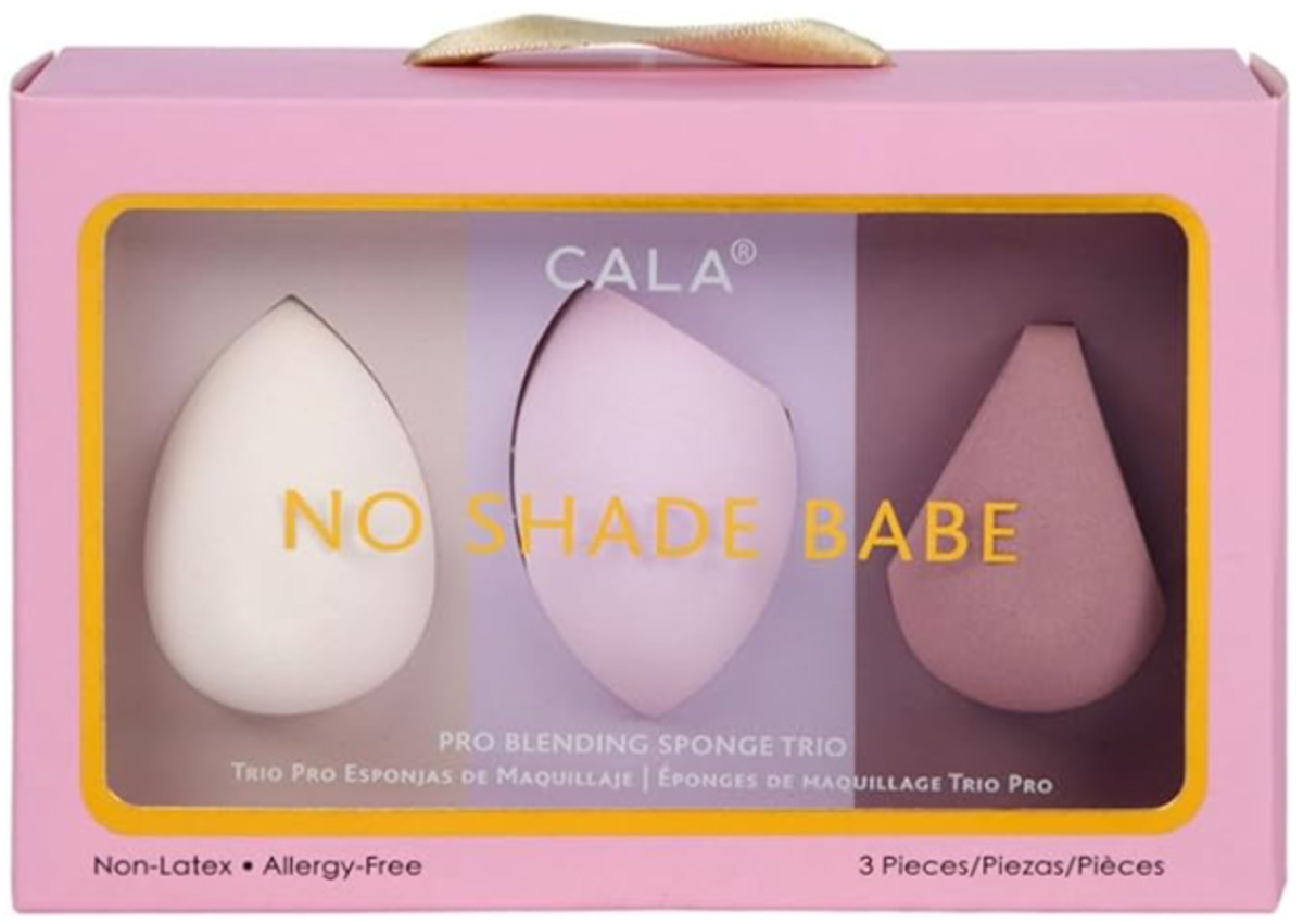 Thumbnail CALA NO SHADE BABE BLENDING SPONGES 4PCS - NUDE