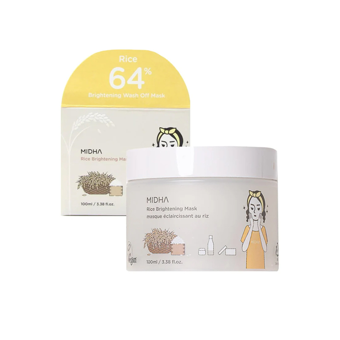 Anúncio: MIDHA RICE BRIGHTENING MASK 100ML