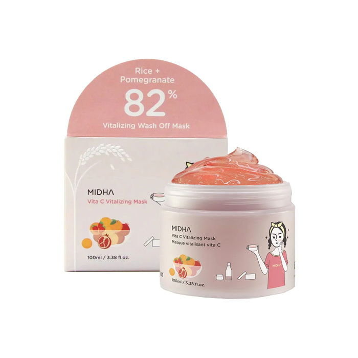 Anúncio: MIDHA VITA C VITALIZING MASK 100ML
