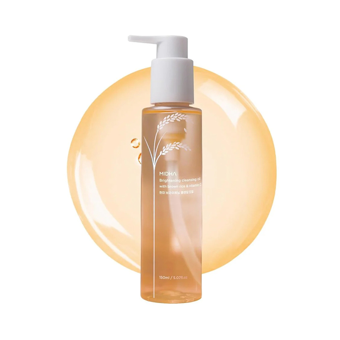 Anúncio: MIDHA BRIGHTENING CLEANSING OIL WITH BROWN RICE&VITAMIN C 150ML