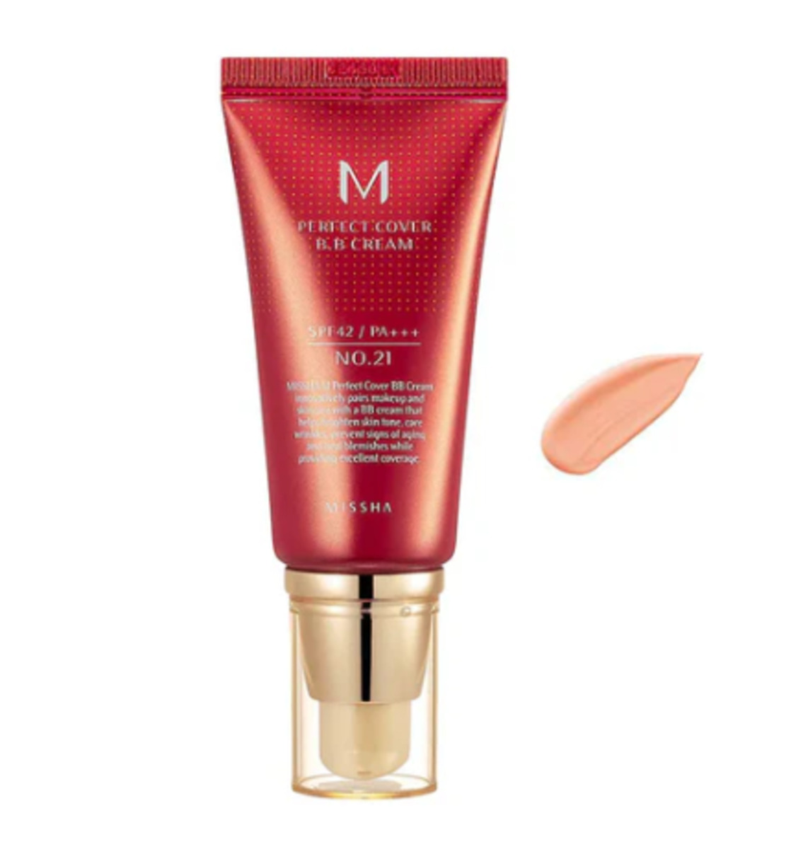 Thumbnail MISSHA PERFECT COVER BB CREAM NO.21 LIGTH BEIGE