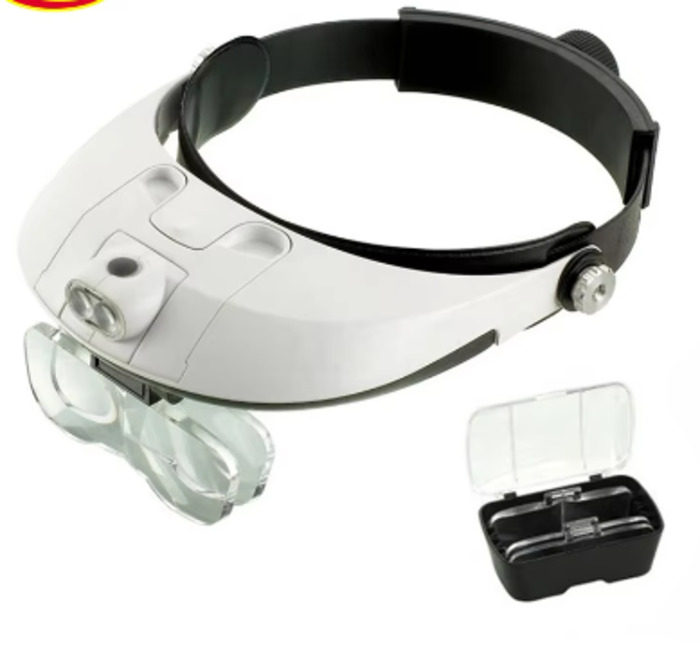 Anúncio: HEADBAND ILLUMINATING MAGNIFIER