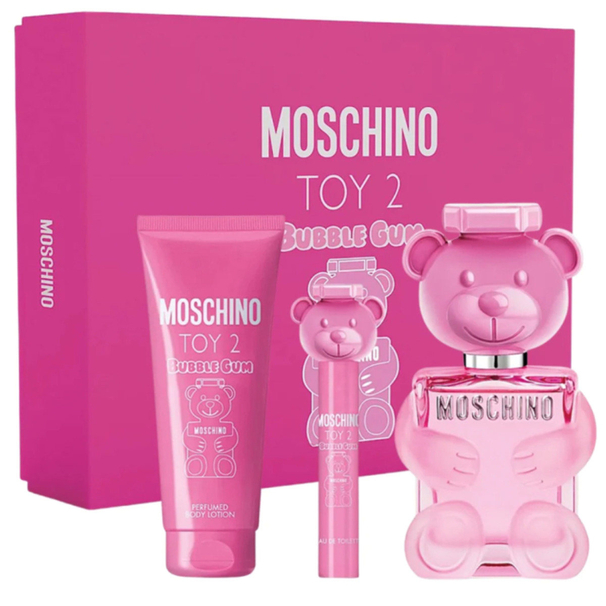 Thumbnail MOSCHINO TOY 2 BUBBLE GUM SET EDT100ML+BL100ML+TS10ML