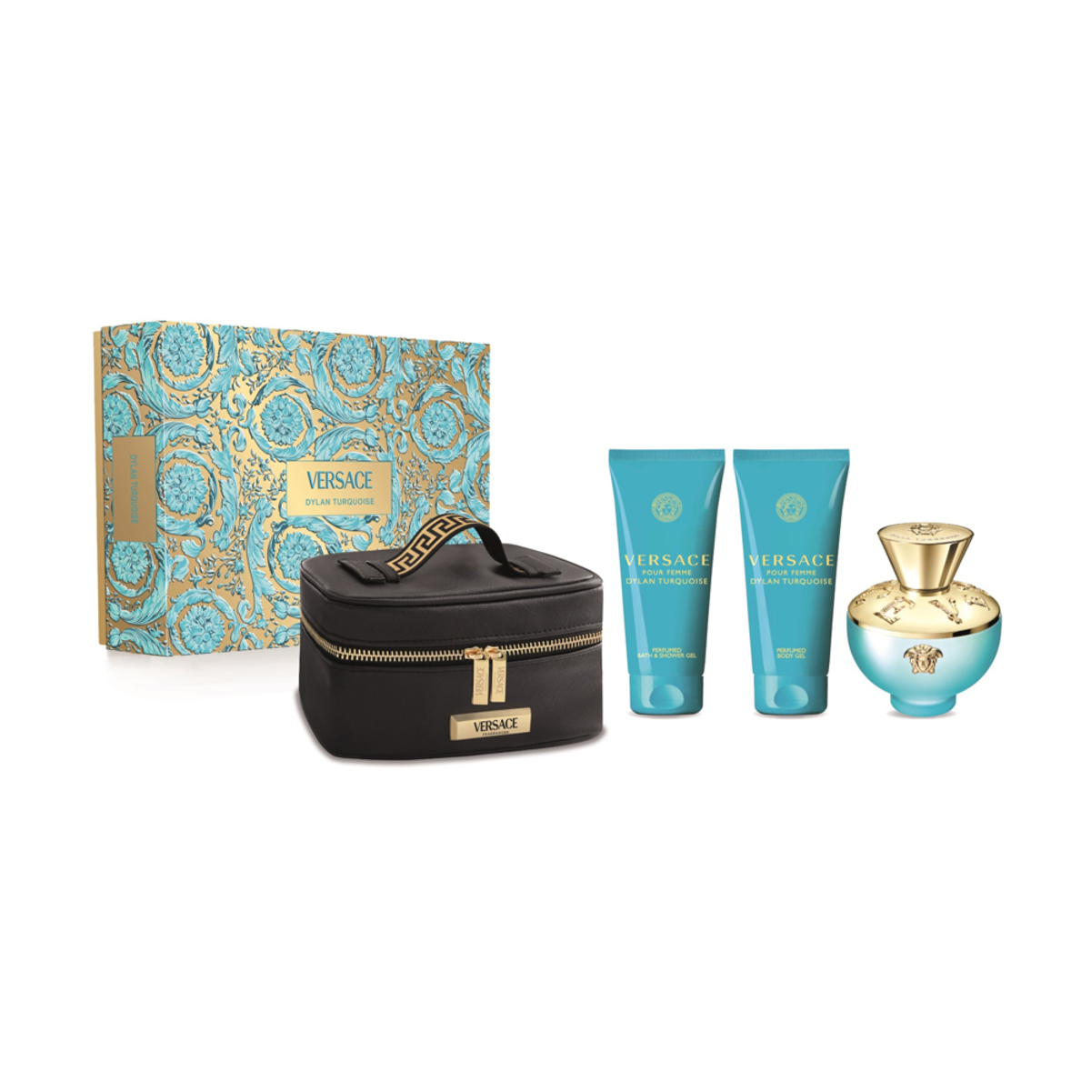 Thumbnail VERSACE DYLAN TURQUOISE SET EDT 100ML + BSG 100ML + BL 100ML + GWP
