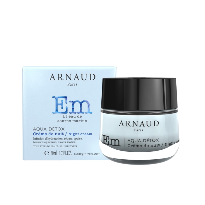 Anúncio: ARNAUD EM AQUA DETOX NIGHT CREAM 50ML