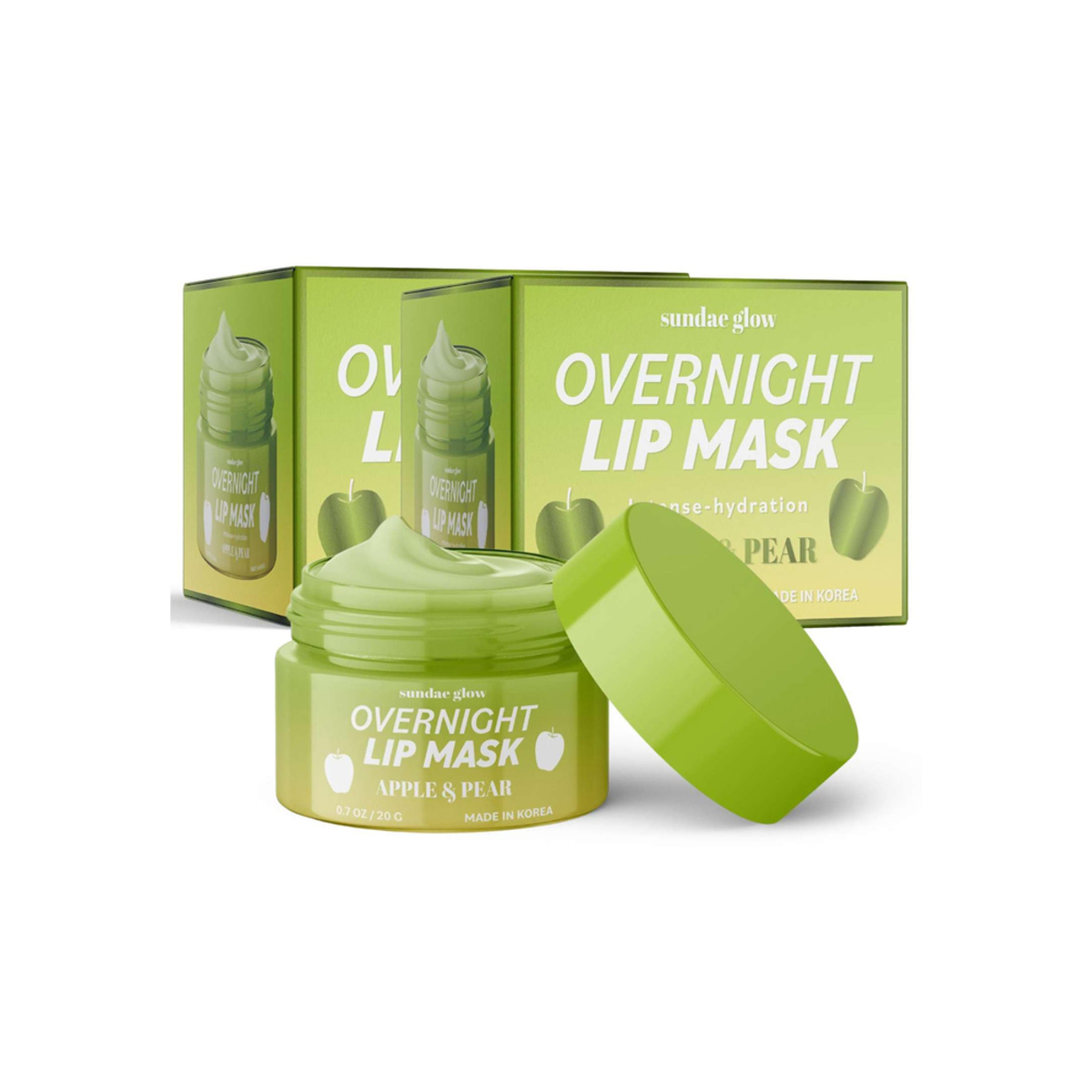 Thumbnail SUNDAE GLOW POLISHING LIP MASK -APPLE&PEAR 20G