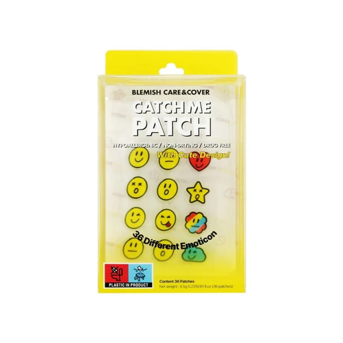 Thumbnail CATCH ME PATCH EMOTICON WITH CUTE DESIGN