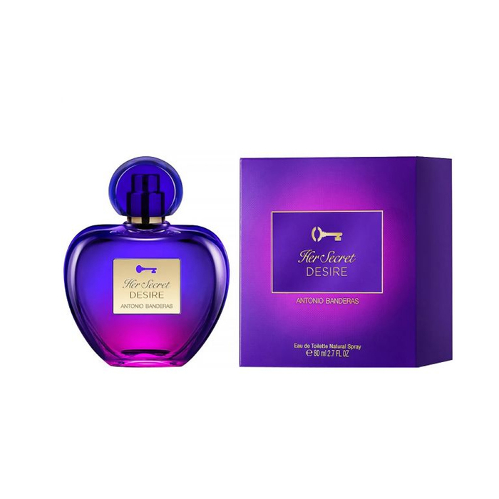 Anúncio: ANTONIO BANDERAS HER SECRET DESIRE EDT 80ML