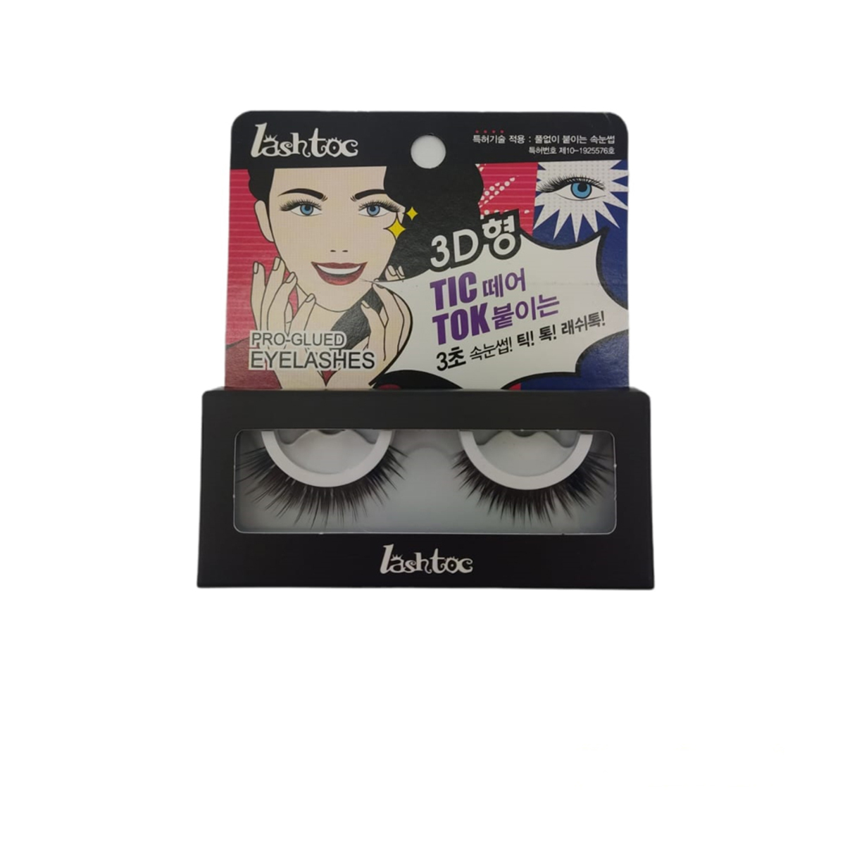 Thumbnail LASHTOC PRO GLUED EYELAHES #3D