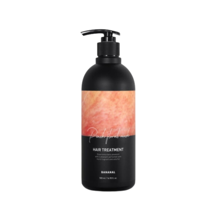 Anúncio: BANANAL PEACH FLORAL MUSK HAIR TREATMENT 500ML