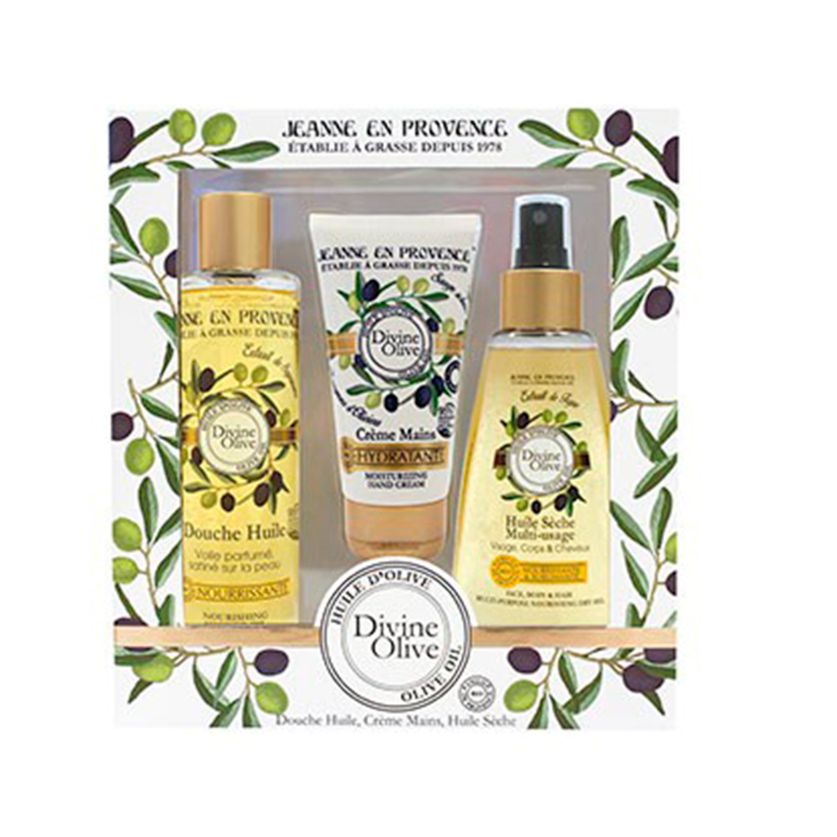 Thumbnail JEANNE EN PROVENCE DIVINE OLIVE SET