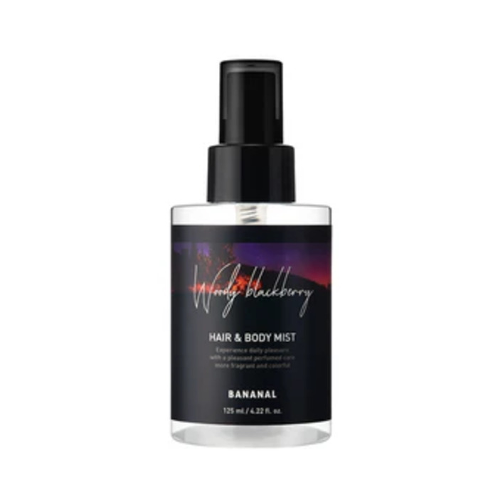 Anúncio: BANANAL HAIR&BODY MIST WOODY BLACKBERRY 125ML