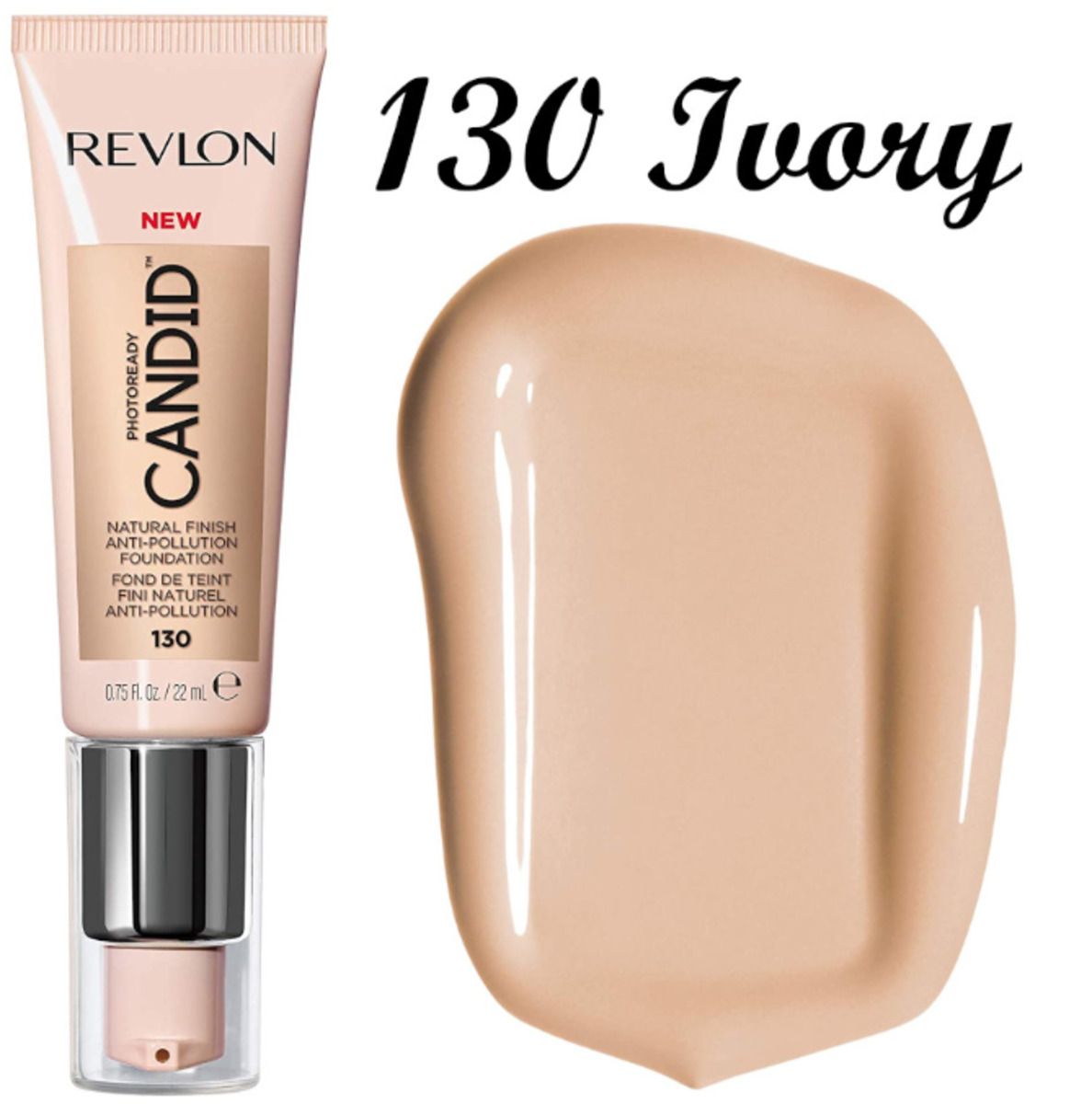 Thumbnail NEW REVLON PHOTOREADY CANDID 130 IVORY 22ML