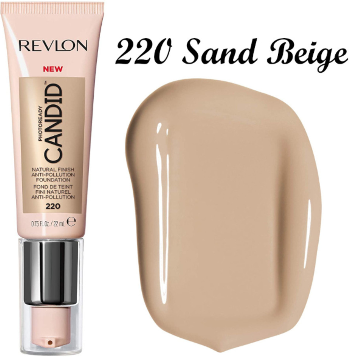 Thumbnail NEW REVLON PHOTOREADY CANDID 220 SAND BEIGE 22ML