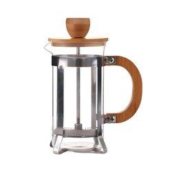CAFETERA PRENSA FRANCESA 600ML TAPA MADERA