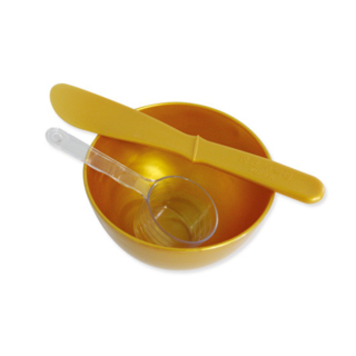 Anúncio: ELMOLU GOLD BOWL & SPATULA SET