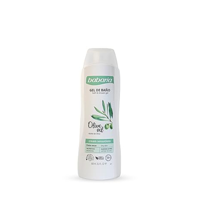 Anúncio: BABARIA GEL DE BAÑO ACEITE DE OLIVA 600ML