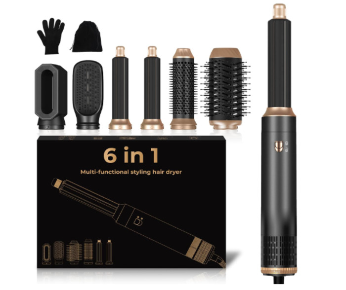 Anúncio: MULTI-FUNCTIONAL STYLING HAIR DRYER  6 IN 1 220V