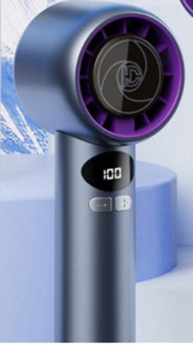 Anúncio: N10 MINI VENTILADOR PORTATIL GF08 - GRIS OSCURO