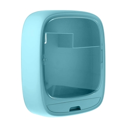 ORGANIZADOR DE MAQUILLAJE DE PARED - TURQUESA