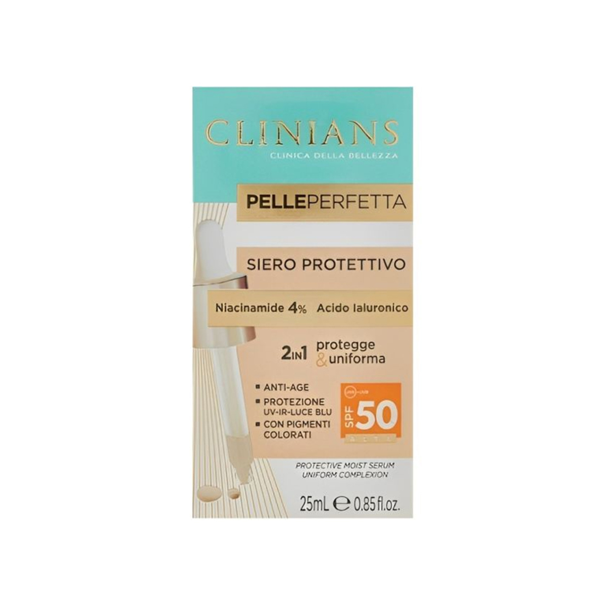 Thumbnail CLINIANS SERIO PROTETTIVO SPF 50 2IN1 25ML