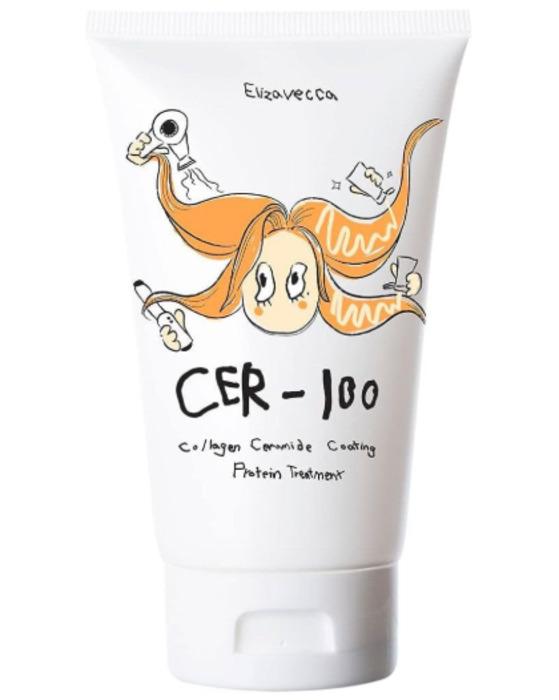 Anúncio: ELIZAVECCA CER-100 COLLAGEN CERAMIDE COATING PROTEIN TREATMENT 100ML