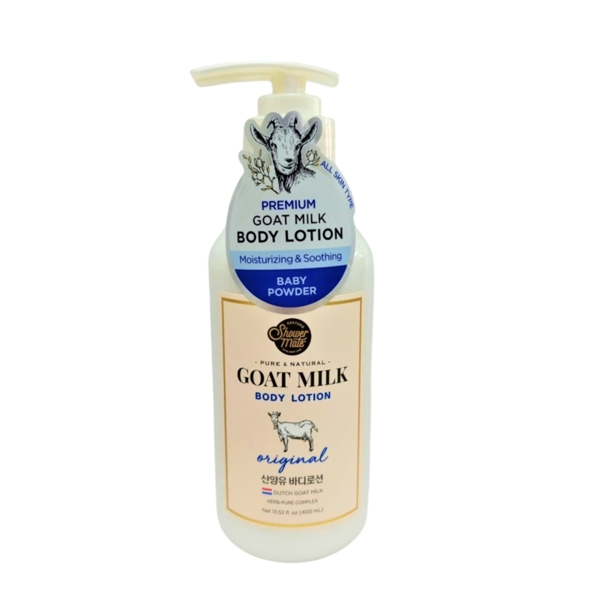 Thumbnail AYKYUNG SHOWER MATE GOAT MILK BODY LOTION ORIGINAL 400ML