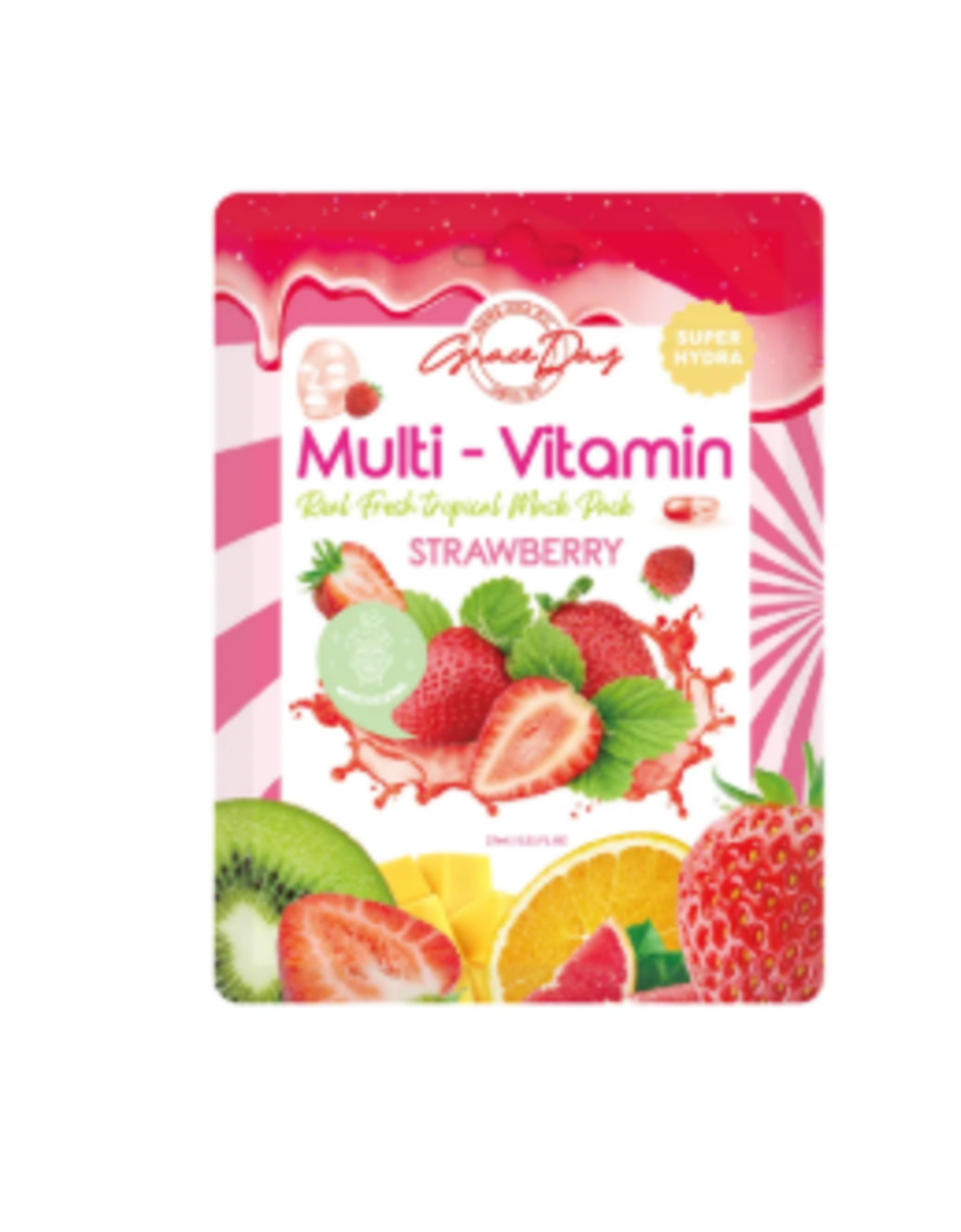Thumbnail GRACEDAY MULTI-VITAMIN STRAWBERRY  MASK PACK 27ML