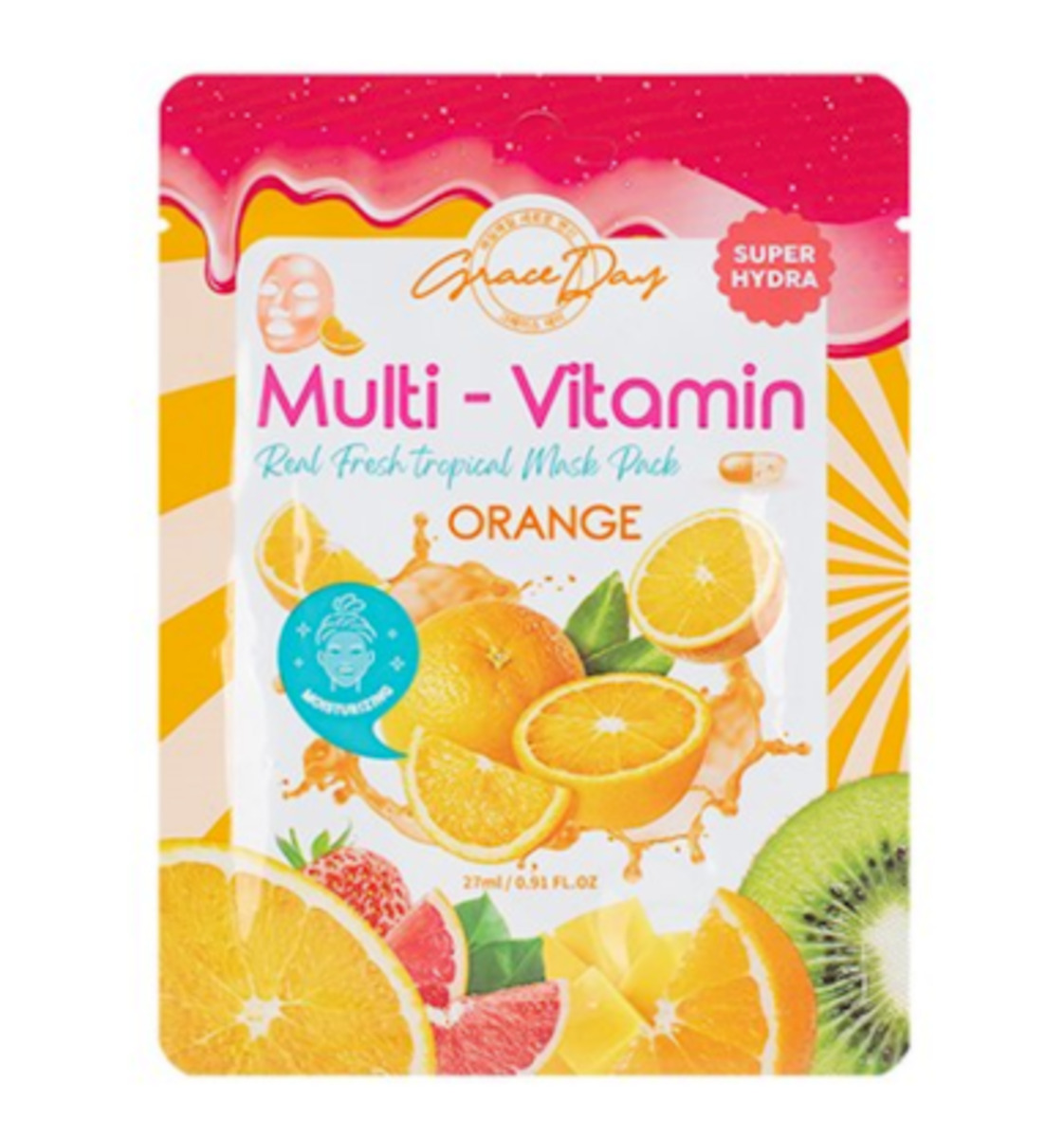 Thumbnail GRACEDAY MULTI-VITAMIN ORANGE MASK PACK 27ML