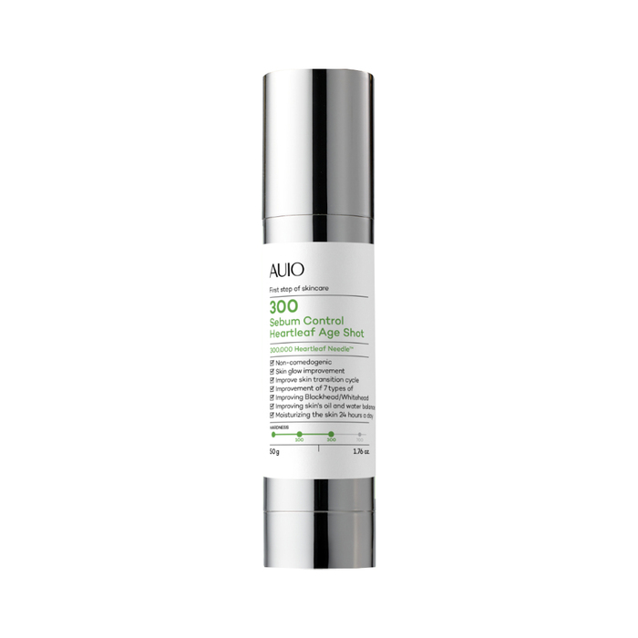 Anúncio: AUIO SEBUM CONTROL HEARTLEAF AGE SHOT 300