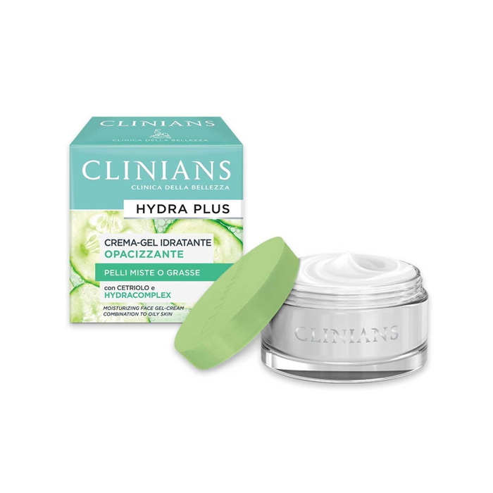 Anúncio: CLINIANS GEL IDRATANTE OPACIZZANTE 50ML