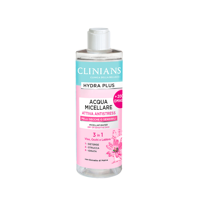 Anúncio: CLINIANS ACQUA MICELLARE 3 IN 1 400ML