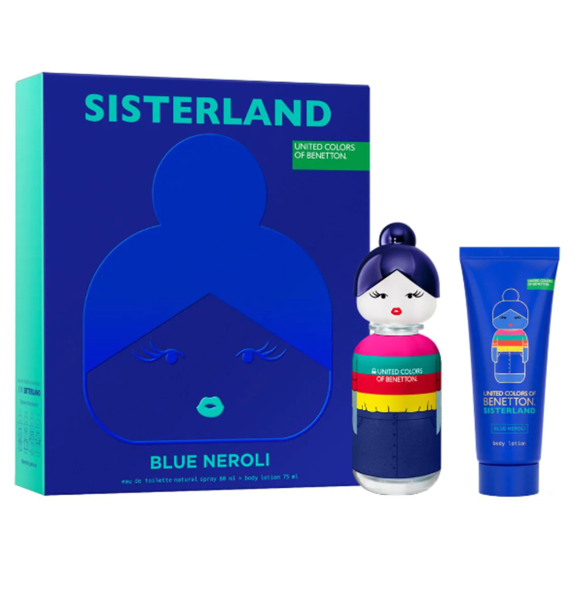 Thumbnail BENETTON SISTERLAND BLUE NEROLI EDT80ML+BL75ML
