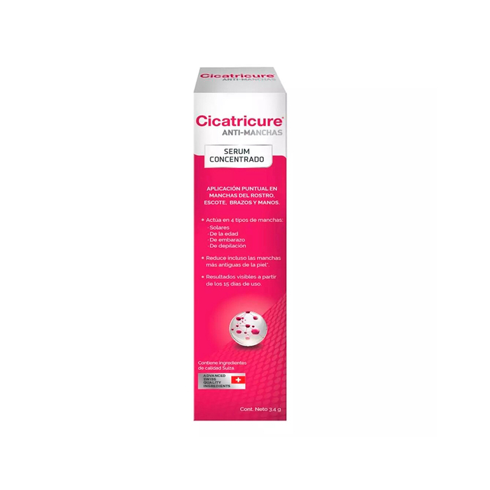 Anúncio: CICATRICURE ANTI-MANCHAS SERUM CONCENTRADO 34G