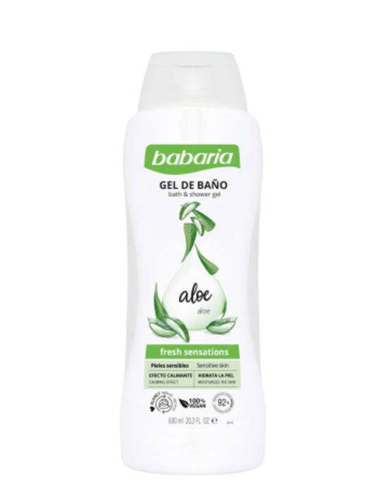 Anúncio: BABARIA GEL DE BAÑO ALOE 600ML