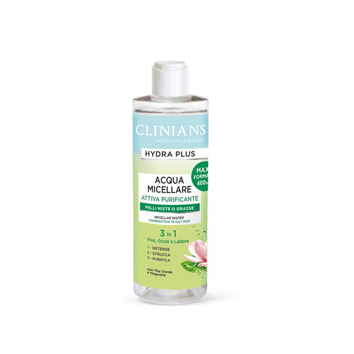 Anúncio: CLINIANS ACQUA MICELLARE 3 IN 1 400ML