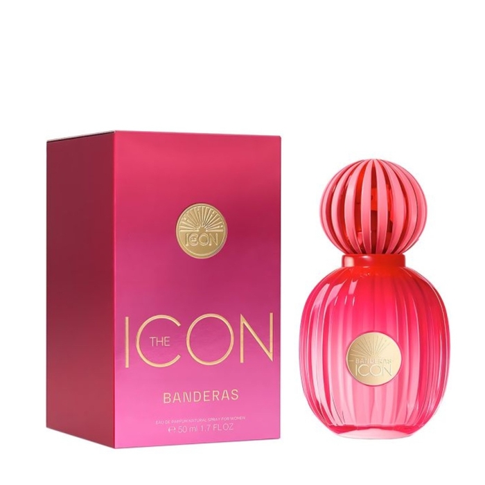 Anúncio: ANTONIO BANDERAS THE ICON FEM EDP 50ML
