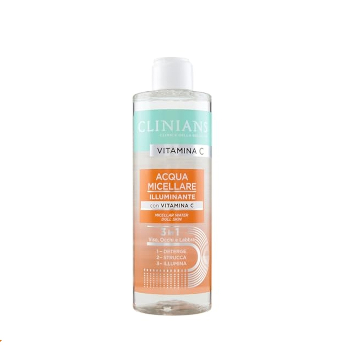 Anúncio: CLINIANS ACQUA MICELLARE CON VITAMINA C 3 IN 1 400ML