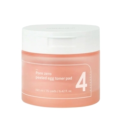 NUMBUZIN PORE ZERO PEELED EGG TONER 70PADS 190ML