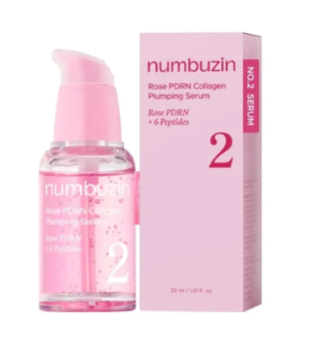 Anúncio: NUMBUZIN ROSE PDRN COLLAGEN PLUMPLING SERUM 30ML