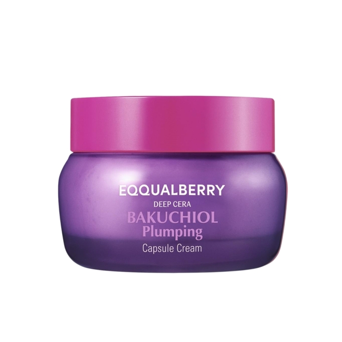 Anúncio: EQQUALBERRY BAKUCHIOL PLUMPING CAPSULE CREAM 50ML