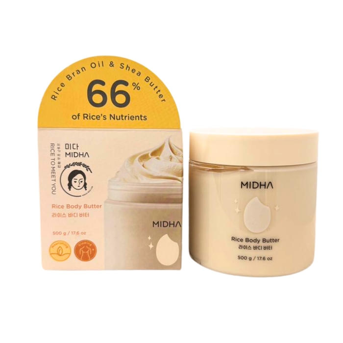 Anúncio: MIDHA RICE BODY BUTTER 500G