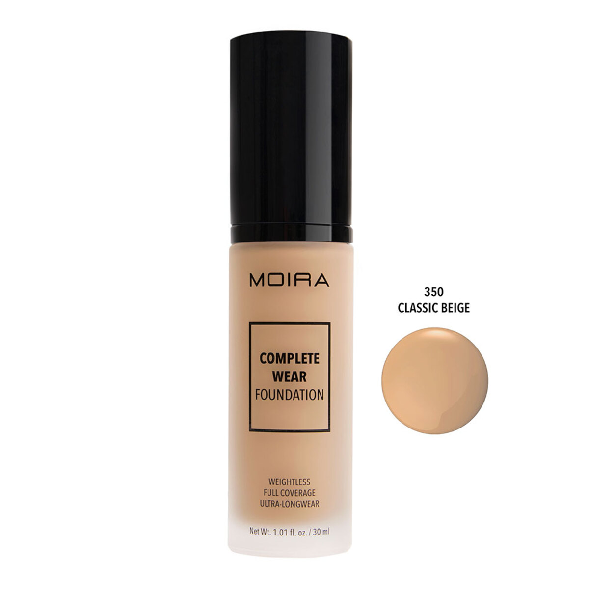Thumbnail MOIRA COMPLETE WEAR FOUNDATION #350 CLASSIC BEIGE - CWF350