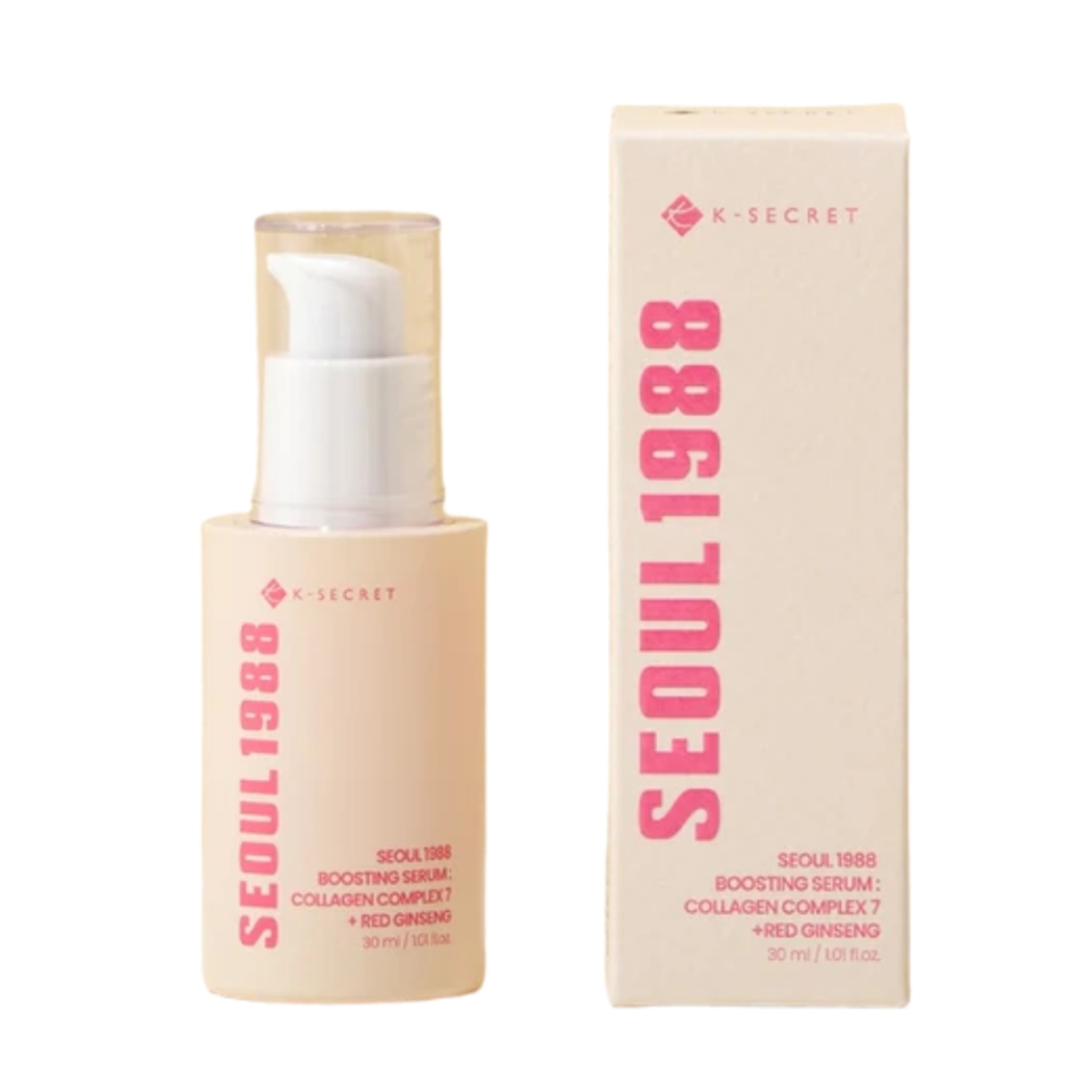Thumbnail K-SECRET SEOUL 1988 BOOSTING SERUM COLLAGEN COMPLEX 7+RED GINSENG 30ML