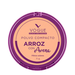 VOGUE POLVO COMPACTO ARROZ CON AVENA HABANA
