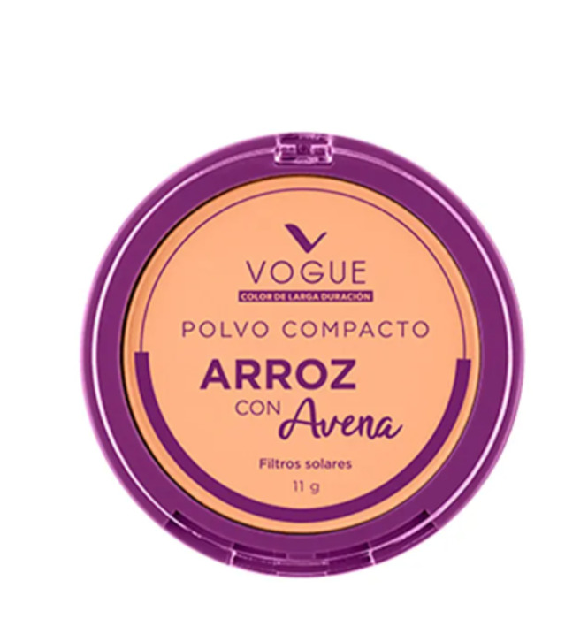 Anúncio: VOGUE POLVO COMPACTO ARROZ CON AVENA ALMENDRA