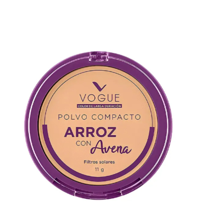 Anúncio: VOGUE POLVO COMPACTO ARROZ CON AVENA MOKA