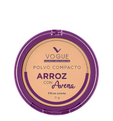 VOGUE POLVO COMPACTO ARROZ CON AVENA MOKA