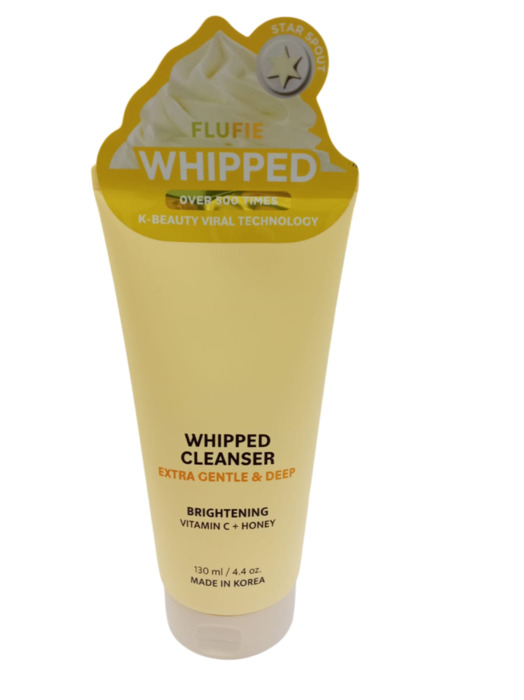 Anúncio: FLUFIE WHIPPED CLEANSER VITAMIN C + HONEY 130ML