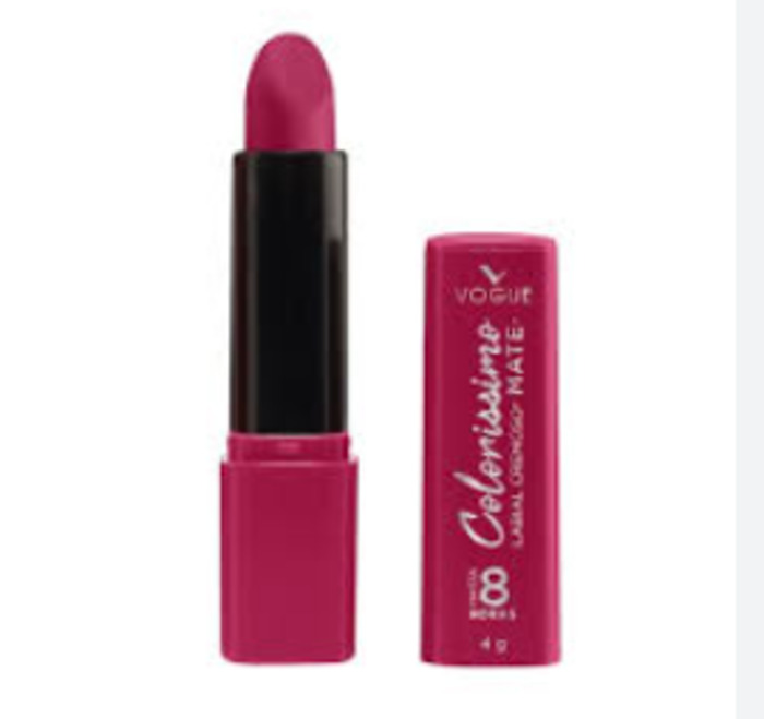 Anúncio: VOGUE COLORISSIMO LABIAL CREMOSO MATE - FRESA CHIC - 4G